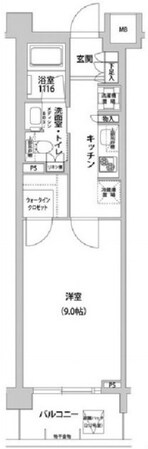 コンフォリア目黒青葉台の物件間取画像